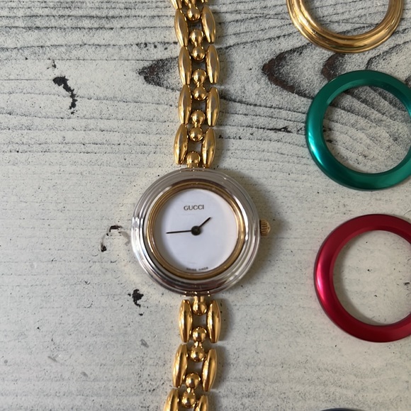 Gucci Vintage Rice Link Watch - Picture 2 of 4